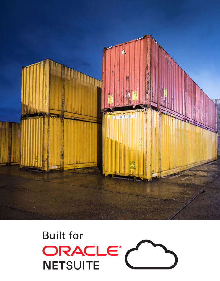 AVT Container Management Solution on NetSuite Banner