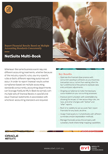 NetSuite - Multi-Book Accounting DS