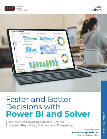 AVT Faster and Better Decisions with Power BI