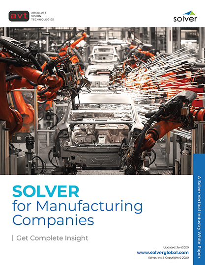 AVT Industry - Solver for Manufacturing Companies