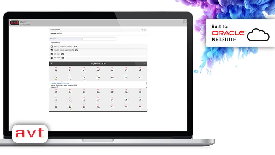 AVT SuiteApp - AVT Project Time Tracking for NetSuite